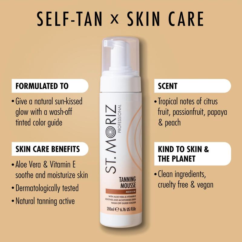Autobronzeador St. Moriz Professional Médio 200ml - Com Aloe Vera